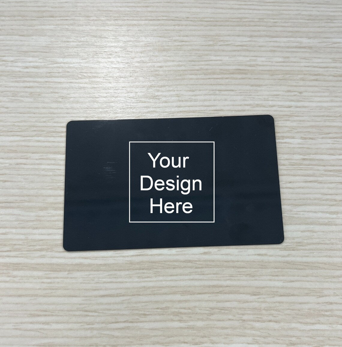 Premium Anodized Aluminium Business Cards (Custom Engraved)